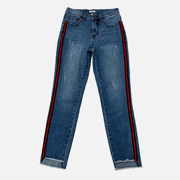 Tribal Jeans Denim - Tribal Jeans Skinny Ankle Jeans Size 4